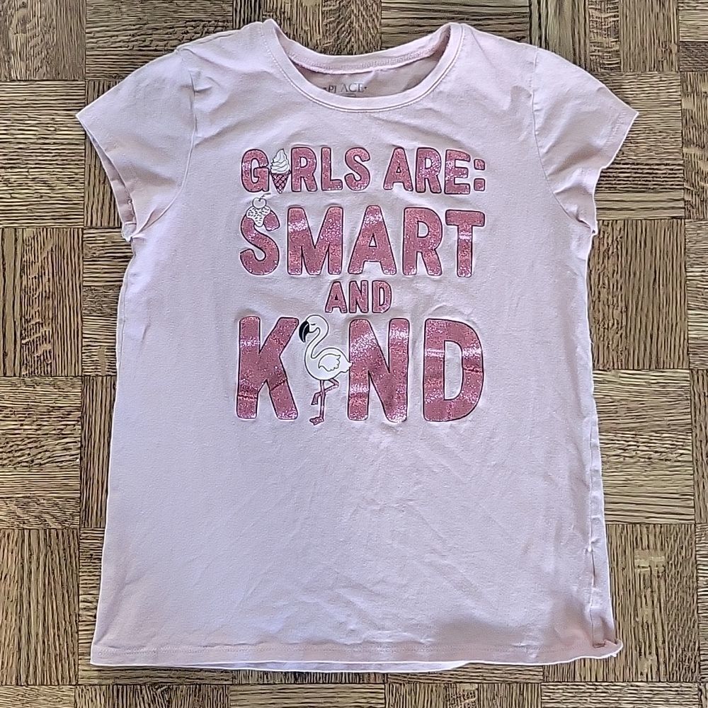 💖3/$15💖 Children's place graphic  sparkle tee